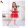 Clothing wholesale remake designer red lace dress